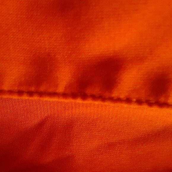Joanna Plus blouse, mid length sleeve, orange, 2x - Picture 5 of 5
